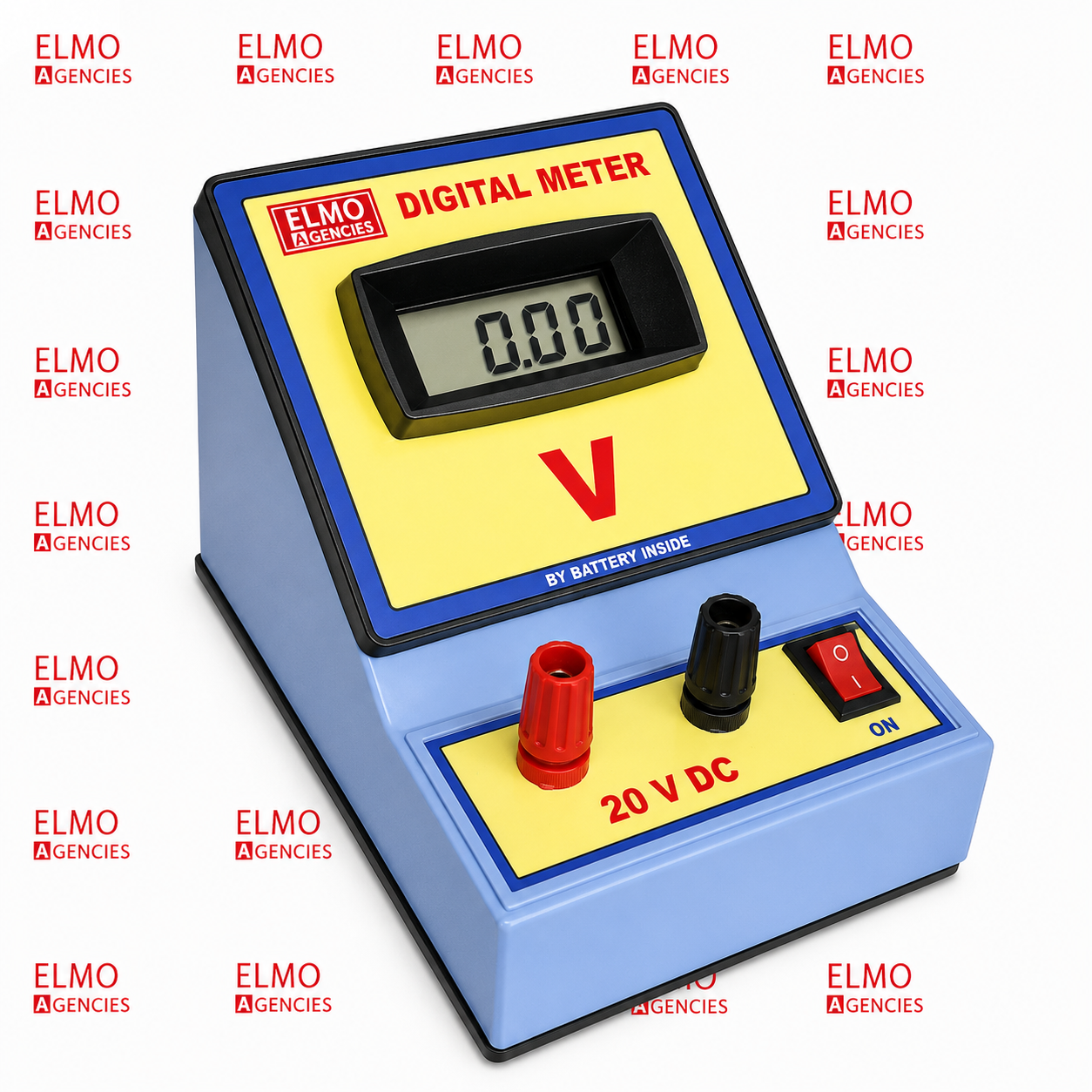 Digital LCD Voltmeter