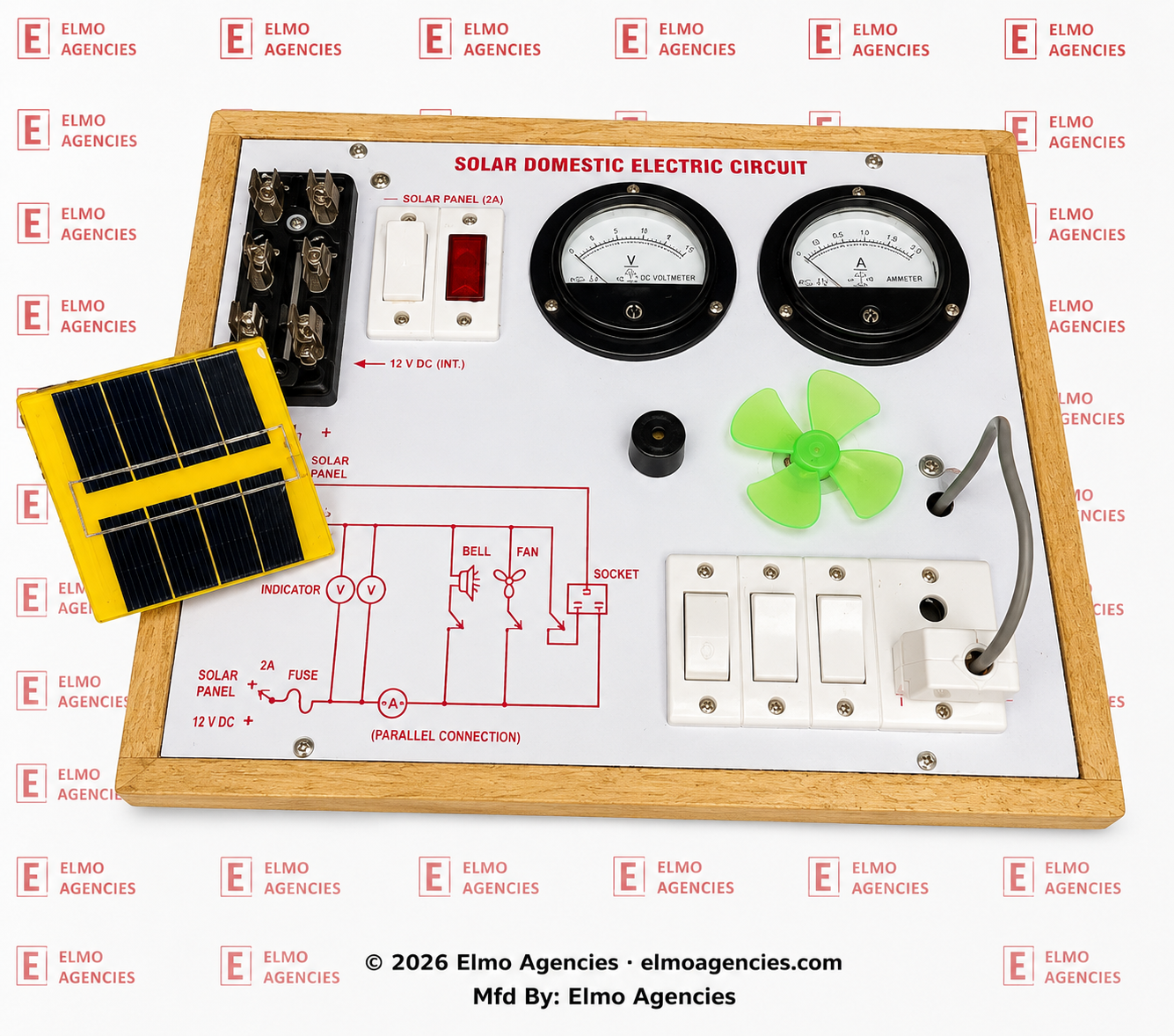 Solar Domestic Circuit Apparatus