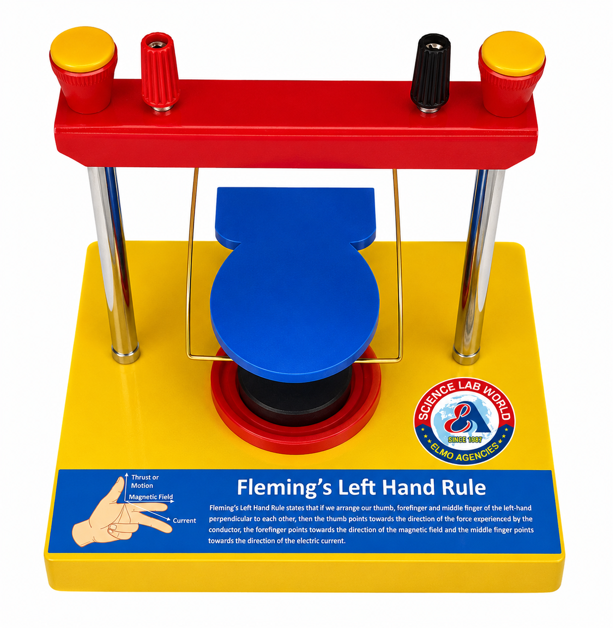 Fleming’s Left Hand Rule Apparatus
