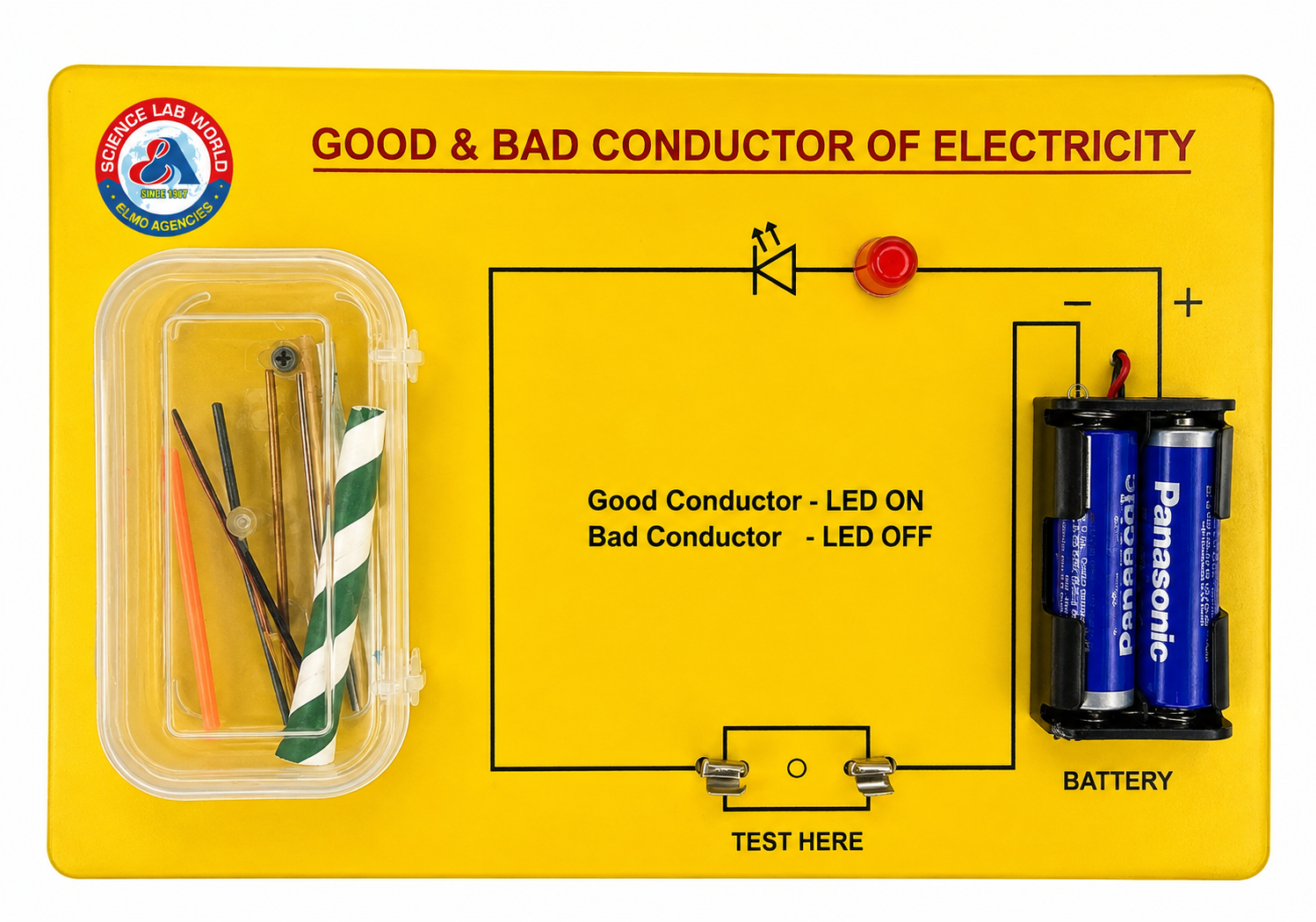 Good and Bad Conductor of Electricity Kit